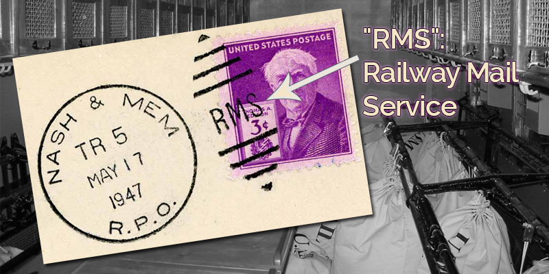 Mail sorting and delivery by train